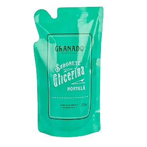 GRANADO REFIL SABONETE LIQUIDO GLICERINA HORTELA 300ML