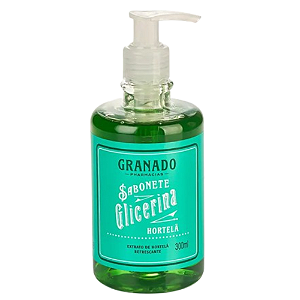 GRANADO SABONETE LIQUIDO GLICERINA HORTELA 300ML