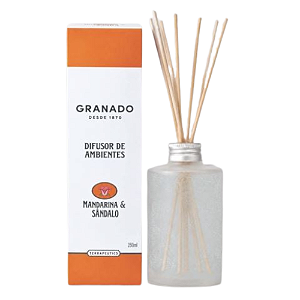 GRANADO DIFUSOR DE AMBIENTE MANDARINA E SANDALO 250ML