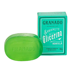 GRANADO SABONETE GLICERINA HORTELA 90G