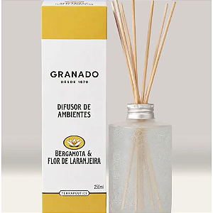 GRANADO DIFUSOR DE AMBIENTE  BERGAMOTA FLOR LARANJEIRA 250ML