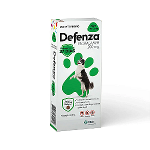 DEFENZA ANTIPARASITÁRIO 1-COMPRIMIDO - 200 MG
