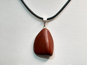 PINGENTE JASPE VERMELHO- Coragem, Vitalidade e Sensualidade
