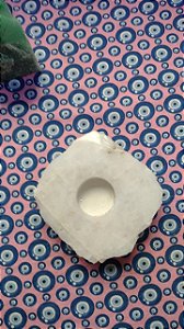 PORTA VELA DE QTZ BRANCO, Ajuda A Enfrentar Os Problemas...