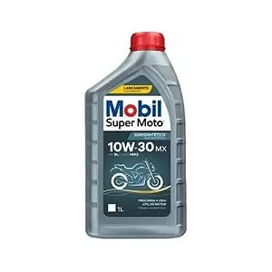 Óleo Mobil Super Moto 4t Mx 10w-30 Semissintético - 1 Litro