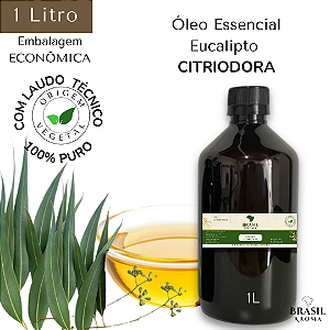 Óleo Essencial Eucalipto Citriodora 1L - puro e natural