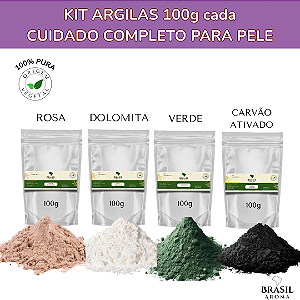 Kit Argilas - Cuidado Completo