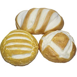 Luxshiny 2 Unidades Pão Simulado Decoração De Pão Artificial Comida De Jogo  Realista Comida Realista Bolo Artificial Pão De Comida Artificial