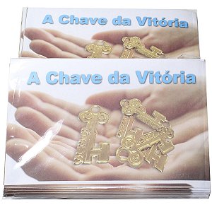 Envelope Chave da Vitória Para Campanha Propósito Pacote Com 100 Unidades