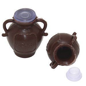 50 Botija Marrom Porta Óleo Lembrancinhas Evangélicas Campanhas