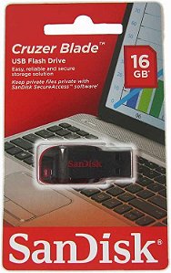 Pen Drive 16GB SanDisk Cruzer Blade