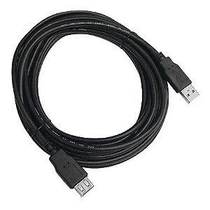 Extensão USB Macho X Fêmea - 5 Metros