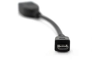 Cabo OTG USB Fêmea para Micro USB (V8)