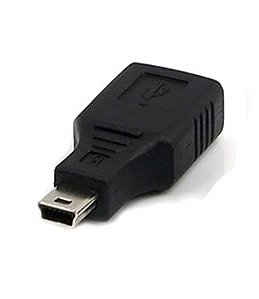 Adaptador OTG USB Fêmea X Mini USB Macho (V3)