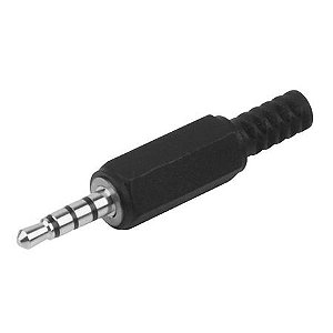 Plug P3 Stereo Macho de Plastico