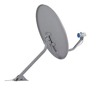 Antena Tipo Sky Banda Ku 60 com LNB Duplo