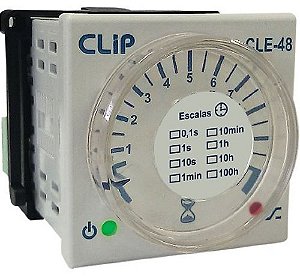 Rele Temporizador Analógico Clip CLE-48