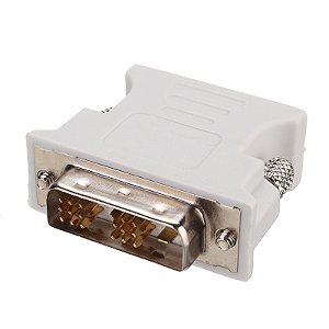 Adaptador DVI 18+1 para VGA Fêmea