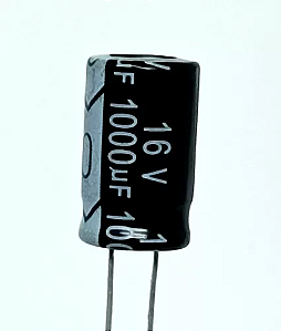 Capacitor Eletrolítico 1000uF x 16V