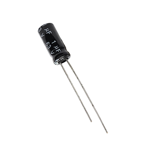 Capacitor Eletrolítico 1uF x 63V