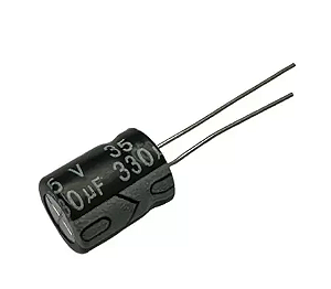 Capacitor Eletrolítico 330uF x 35V