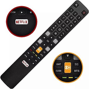 Controle Remoto para TV Semp Toshiba TCL - MXT C01364