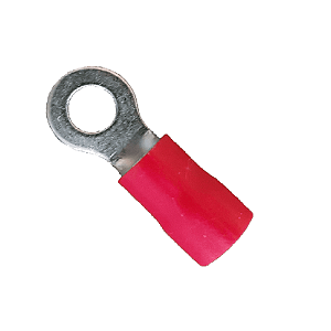 Terminal Pré-Isolado Anel 1,5mm Vermelho Pequeno