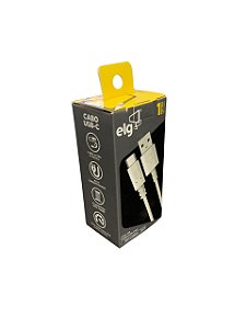 Cabo USB Tipo C ELG 1 Metro