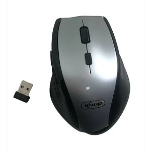 Mouse Sem Fio 1600 DPI 2.4GHz KP - MU400 - Knup