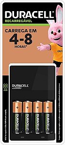 Carregador de Pilhas com 4 Pilhas - Duracell