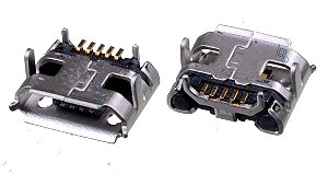 Conector Micro USB (V8) para Solda