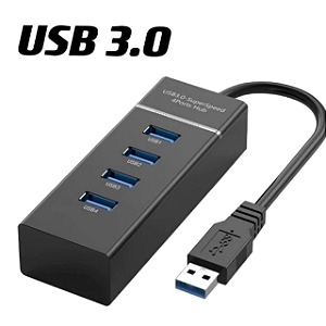 HUB USB 3.0 4 PORTAS 5GBPS KA-1169 - KAPBOM
