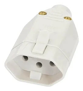 Tomada 2P+T Femea 10A 250V FAME 1727