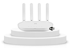 Roteador Interno 500mbps 4 Antenas 3 Portas Lan Giga ZT199