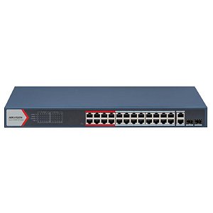 Switch Hikvision Ds-3e1326p-ei/m, 24