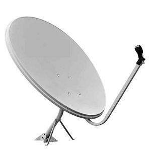 Antena 60cm Banda KU Chapa 5mm Aquario