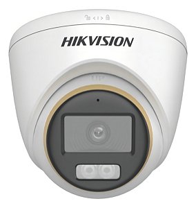 Camera Dome 40mt 2mp 2,8mm Colorvu Ds-2ce72df3t-lfs Branco