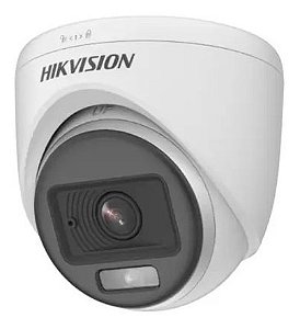 Camera 20mt 3k Dome 6mp 2,8mm C/micturbo Colorvu Hikvision