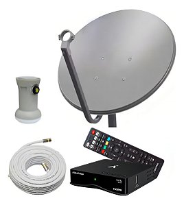 Receptor Completo Digital Banda Ku Full Hd Dth-9000