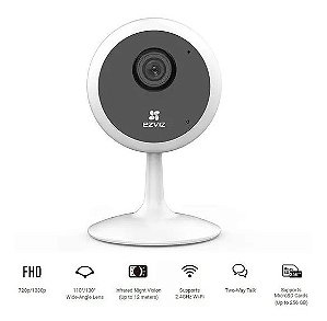 Camera Wi-fi 12mt 1080p 340/55º Cs-c1c-e0-1e2wf  Ezviz