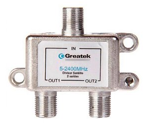 Divisor Satelite/local 1:2 Full 5-2400mhz Dc Pas