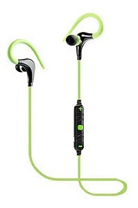 Fone Ouvido Esportivo Bluetooth  Elsys Verde Original