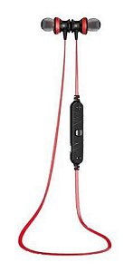 Fone Ouvido Intra-auricular Elsys Vermelho Original