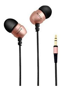 Fone Ouvido Intra-auricular Rosa Elsys Original