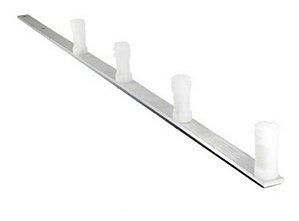 Haste Cerca Eletrica Ferro 70cm 10,5mm 4 Isoladores Centro