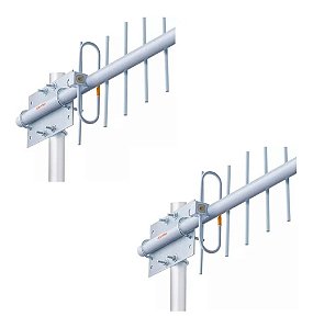 Kit 2 Antenas Celular 20dbi 900mhz Cf-920 Aquario + Brinde