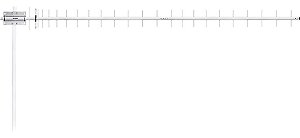 Antena Externa Para Celular Aquario Cf-820 800mhz 20dbi