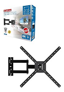 Suporte Tv Lcd/led/plasma Quadri-articulado 10 A 56 Bra4,0