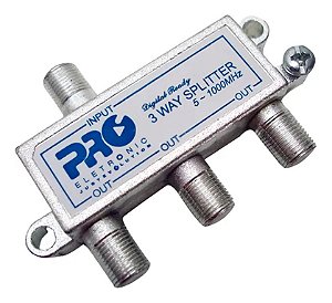 Divisor Local 1:3 Catv 5 A 1ghz Pqdv-1023b Proeletronic