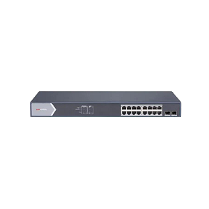 Switch Poe 16 Portas Ds-3e0518p-e/m Hik